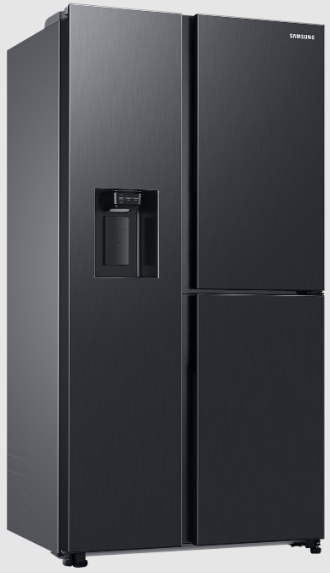 Lodówka Side by Side SAMSUNG RH68DG855DB1EF 178cm Grafitowy No Frost Food Showcase