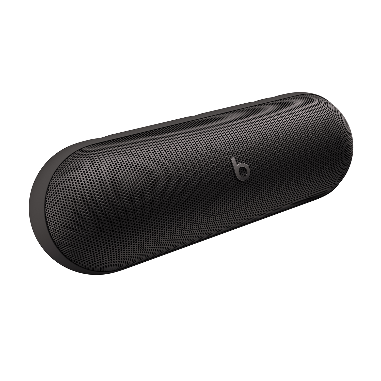 Altoparlante nero Beats Pill+, forma ovale, con il logo Beats.