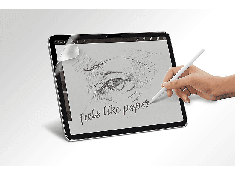 ISY IPG 6207 Paperfeel Displayschutz (für Apple  iPad Air 11" (6. Gen. 2024))
