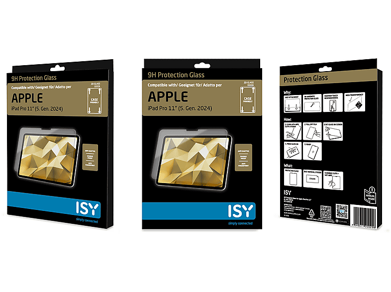 ISY IPG-6108-2D Displayschutz, für Apple iPad Pro 11" M4 (2024) — Foto 2 von 2