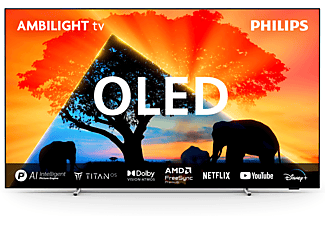 PHILIPS 48OLED759/12 48 inç 121 Ekran Uydu Alıcılı Smart 4K UHD Dolby Vision Dolby Atmos Titan OS Ambilight TV