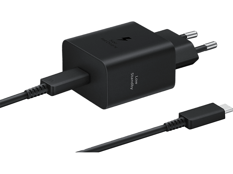 Samsung Oplader Usb-c Met Kabel 45w Zwart (ep-t4511xbegeu)