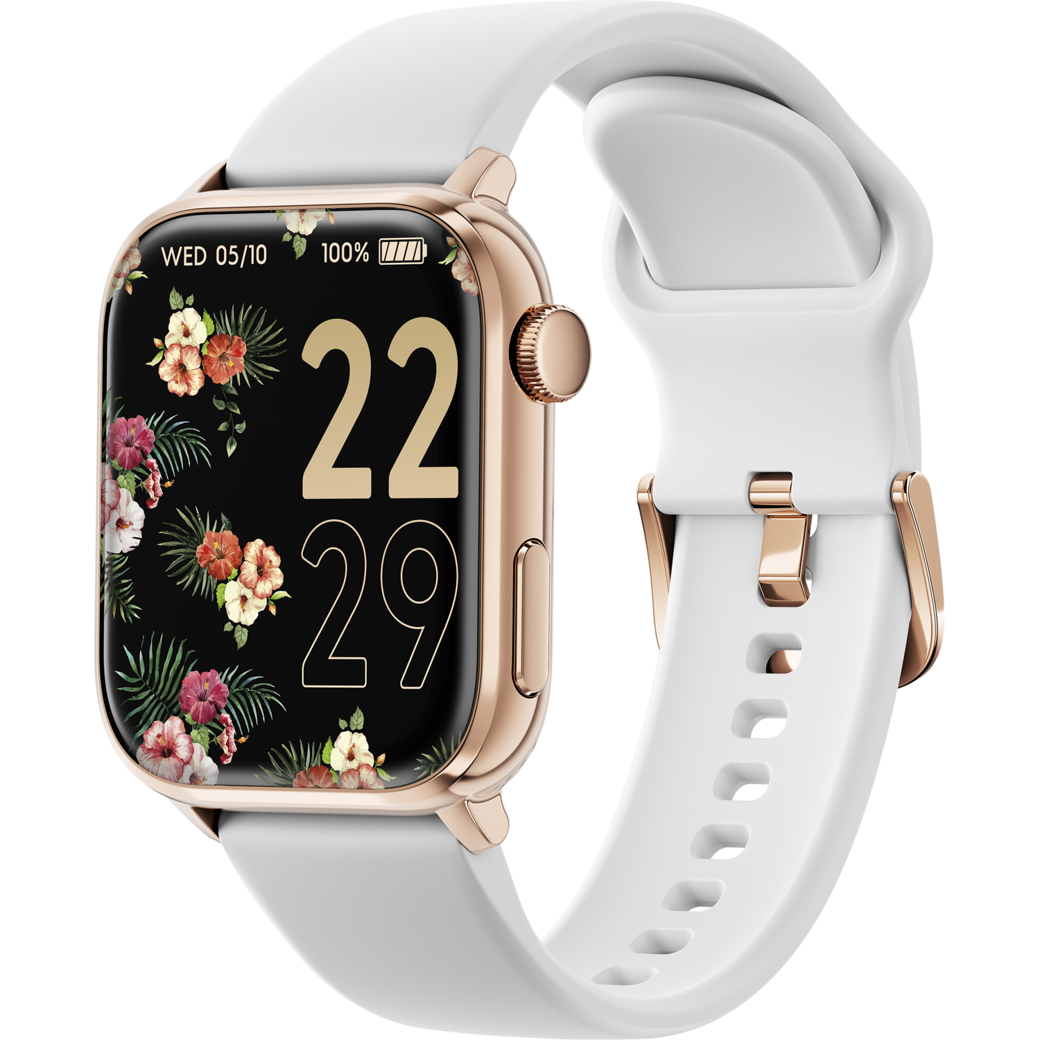 Ice-watch Smartwatch 2.0 1.96'' Amoled (022537) Roségoud - Wit