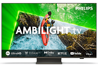 PHILIPS 55PUS8609/62 55 inç 139 cm 4K UHD LED Dolby Atmos Titan OS Ambilight TV