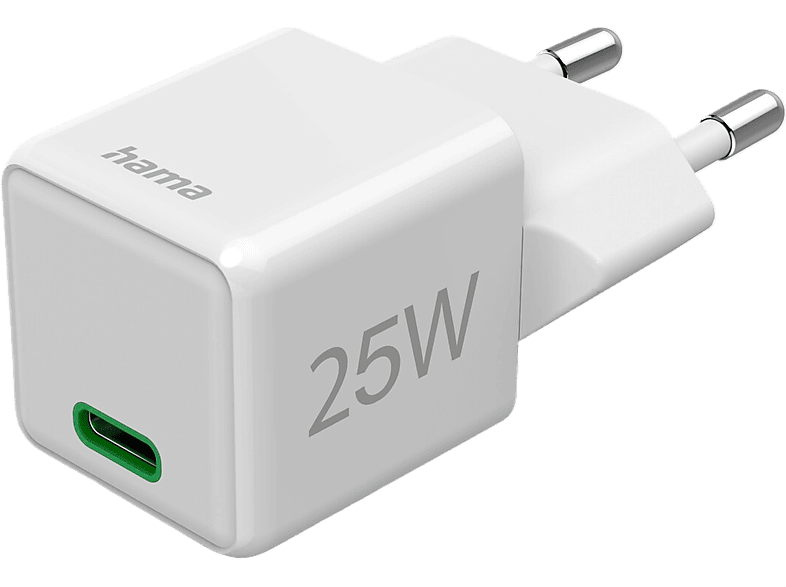 Hama Oplader Mini Usb-c 25w Wit (201981)
