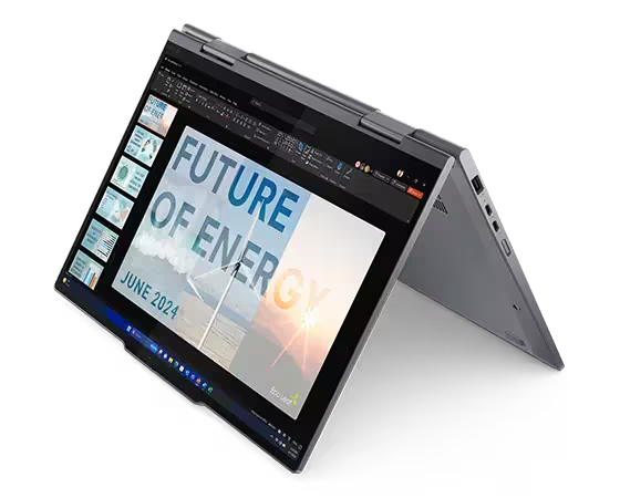 Convertible 2 en 1 - Lenovo ThinkPad X1 2-in-1 Gen 9 Profesional, 14" WUXGA, Intel® Core™ Ultra 5-125U, 16GB RAM, 512GB, HD Graphics, W11 Pro, Gris