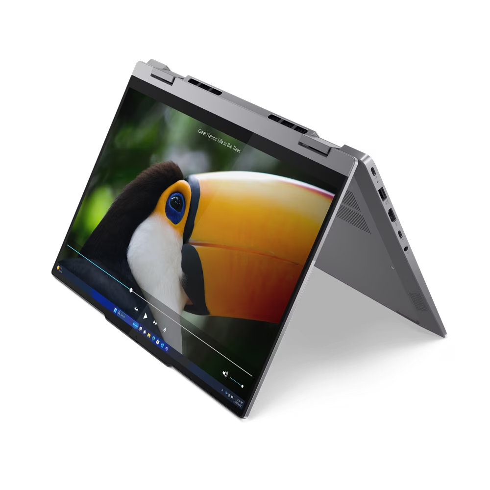 Convertible 2 en 1 - Lenovo ThinkBook 14 2-in-1 G4 IML Profesional, 14" WUXGA, Intel® Core™ Ultra 7-155U, 16GB RAM, 512GB, HD Graphics, W11 Pro, Gris