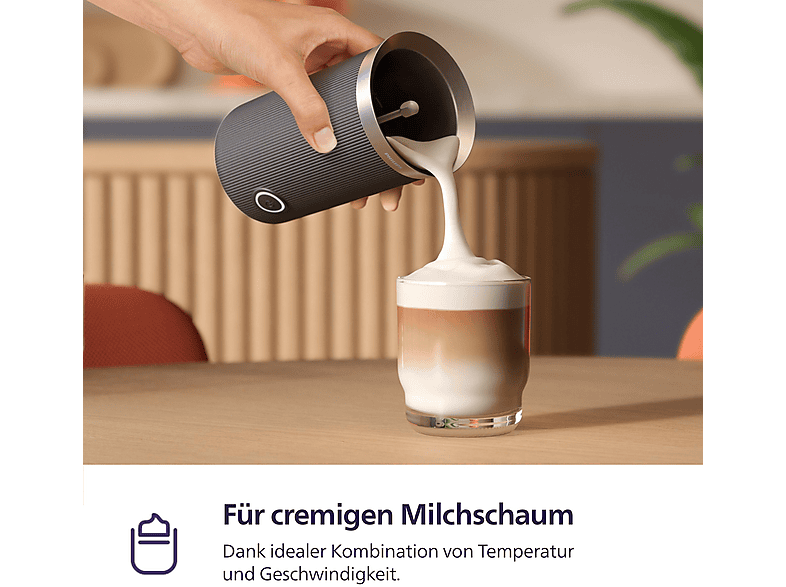 Philips bar 311/60 Baristina Milchaufschäumer (Schwarz) — Foto 4 von 5