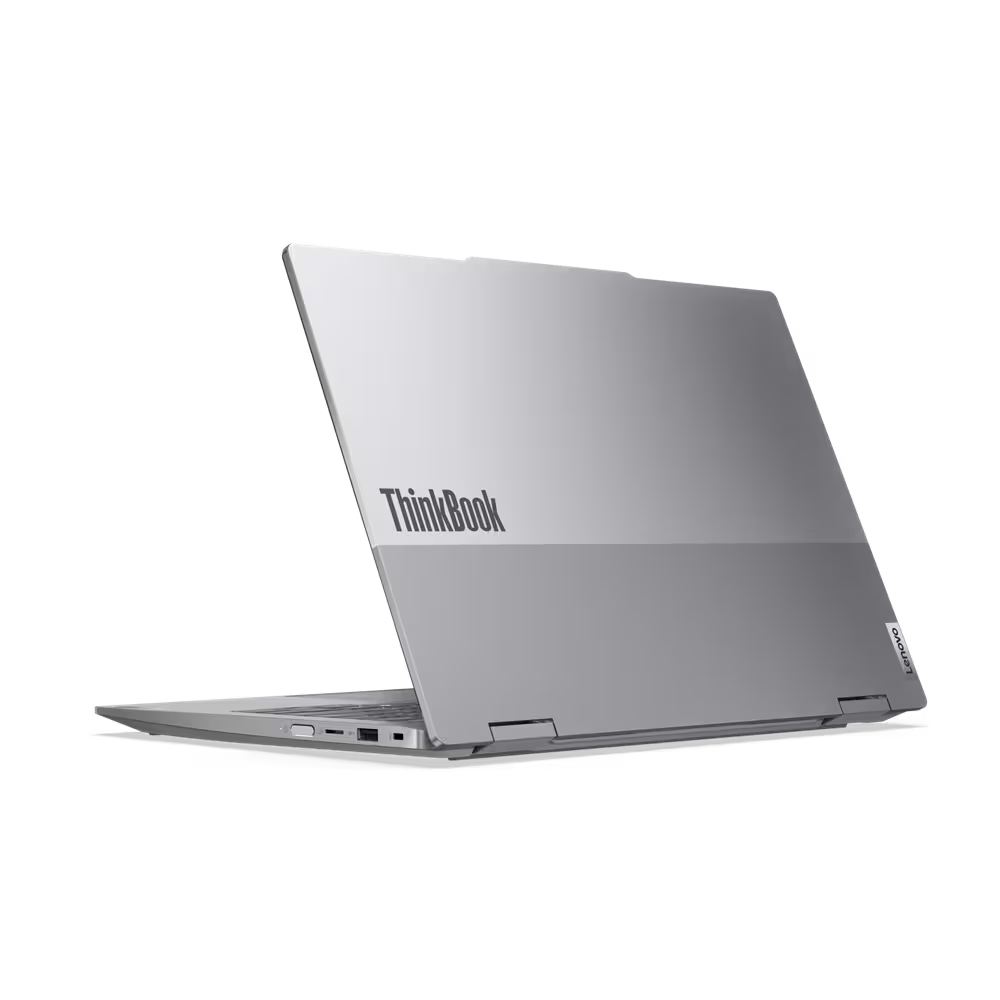 Convertible 2 en 1 - Lenovo ThinkBook 14 2-in-1 G4 IML Profesional, 14" WUXGA, Intel® Core™ Ultra 7-155U, 32GB RAM, 1TB, HD Graphics, W11 Pro, Gris