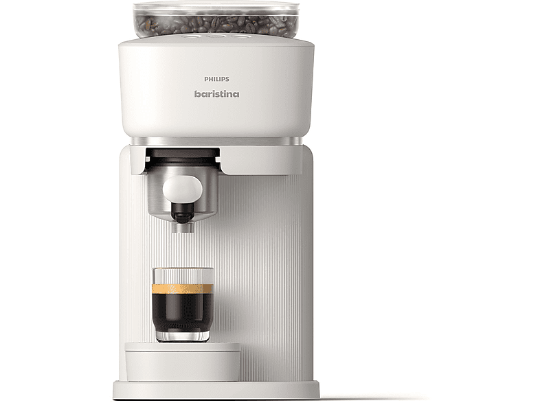 PHILIPS BAR300/00 Baristina Espressomaschine Naturweiß