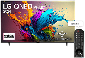 LG 75QNED91T6A 75 inç 190 Ekran Dahili Uydu Alıcılı 4K UHD Miniled TV