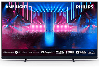 PHILIPS 55OLED909/12 55 inç 139 Ekran Uydu Alıcılı Smart 4K UHD Bowers & Wilkins Dolby Vision & Atmos Google Ambilight TV