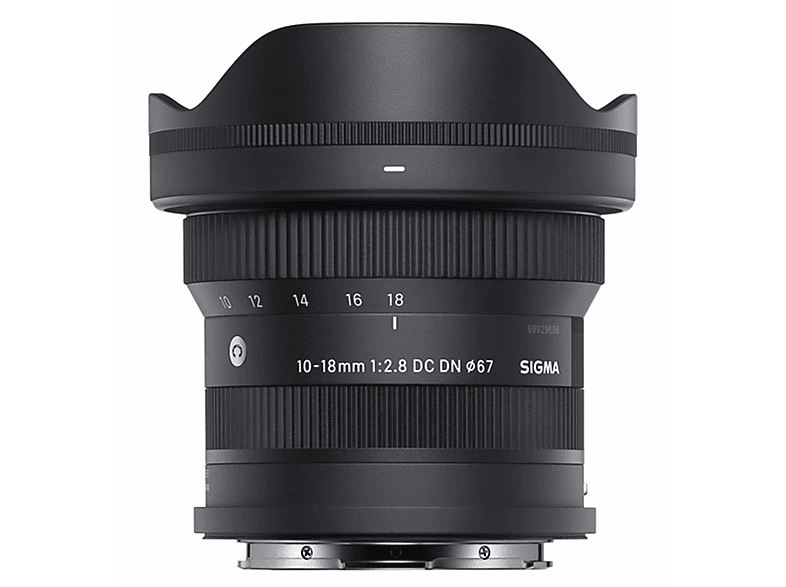 Obiettivo Sigma Ob.10-18/2.8 Dcdn Fuji