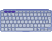 LOGITECH Keys-to-Go 2 hordozható vékony bluetooth billentyűzet, US kiosztás, orgonalila (920-012986)