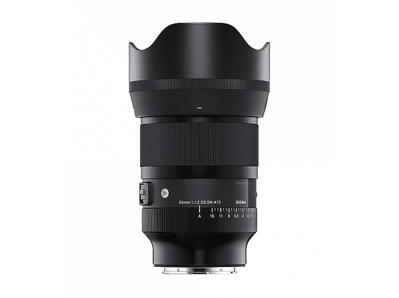 OBIETTIVO SIGMA 50/1.2 (A) DG DN L-MOUNT Lunghezza focale fissa, compatibilità Panasonic L-Mount