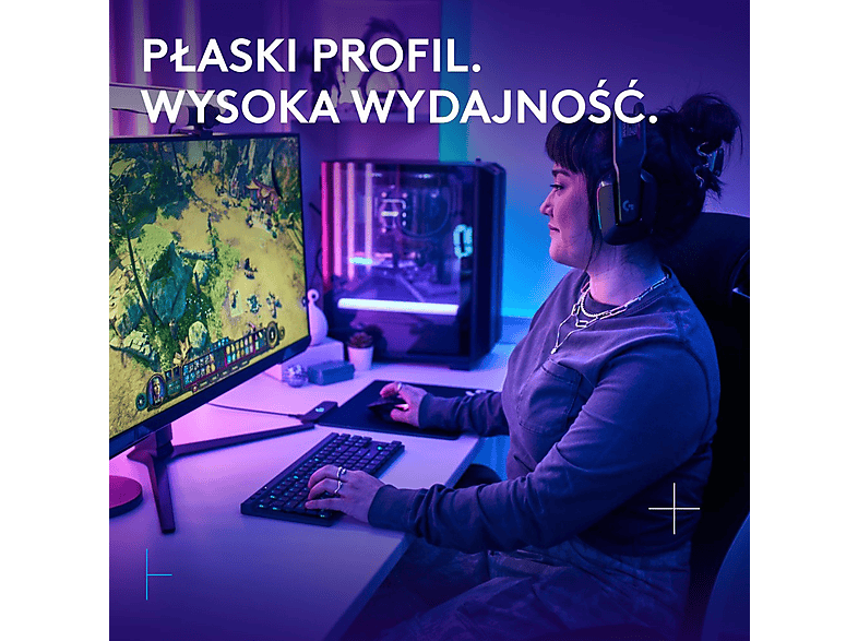 Klawiatura LOGITECH G515 Lightspeed TKL Czarny – zdjęcie 3