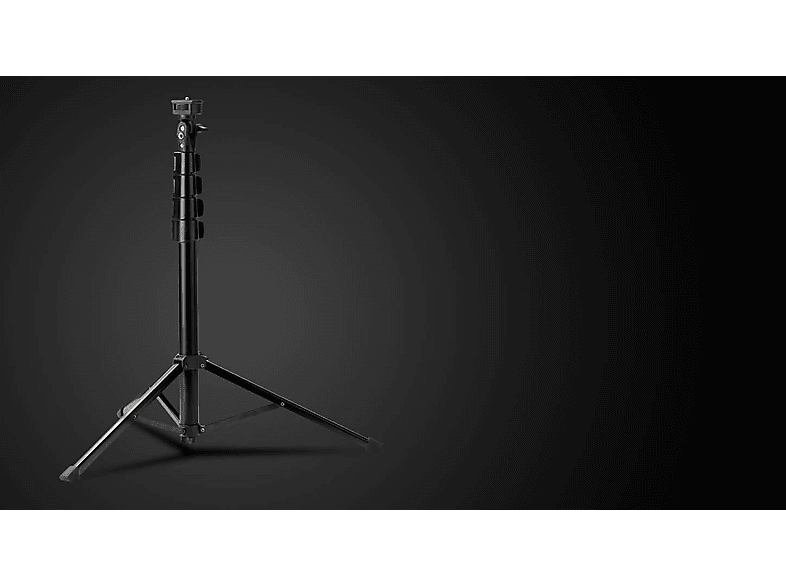 Thumbnail - ROLLEI Comfort Max 2 Allrounder-Smartphone-Stativ, Schwarz, Höhe offen bis 157.48 cm