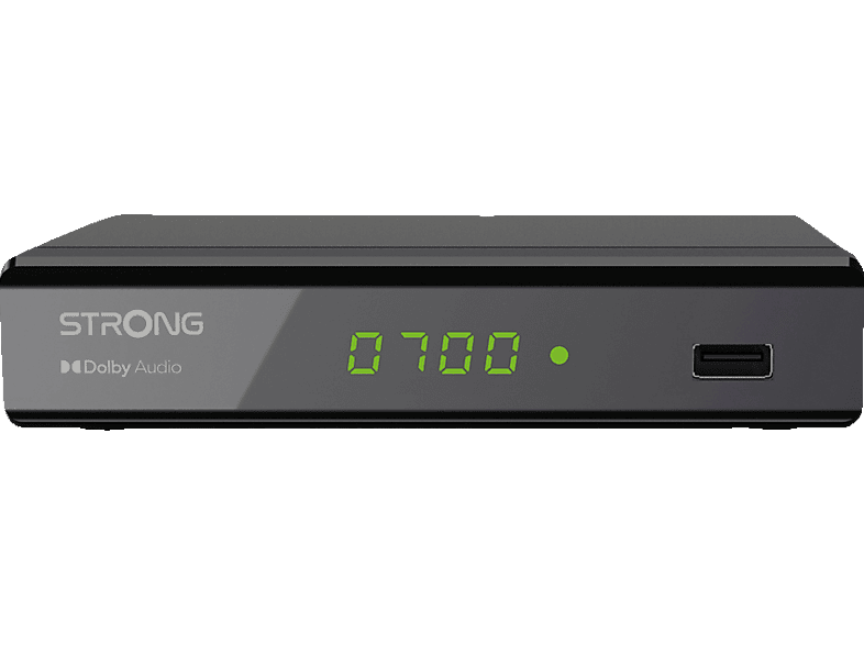 STRONG SRT 8119 DVB-T2 Receiver (HDTV, DVB-T2 HD, Schwarz)