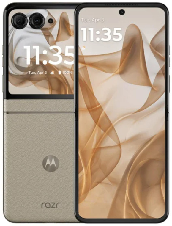 Smartfon MOTOROLA RAZR 50 8/256GB Jasnoszary (Beach Sand) | MediaMarkt