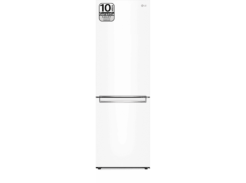 REACONDICIONADO Seminuevo Bueno Frigorífico combi - LG GBV3100ESW, No Frost, 186 cm, 344 l, DoorCooling+™, FRESHBalancer™, Blanco