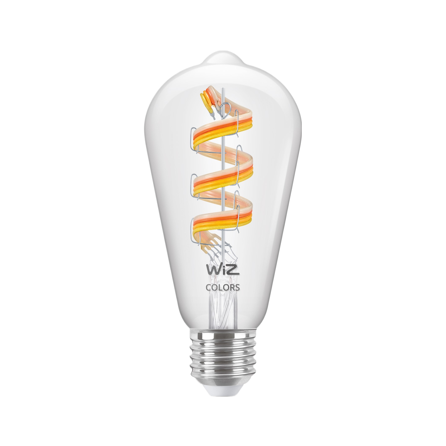 WIZ Edison Filament E27 - Gekleurd En Wit Licht Slimme Ledlamp Transparant