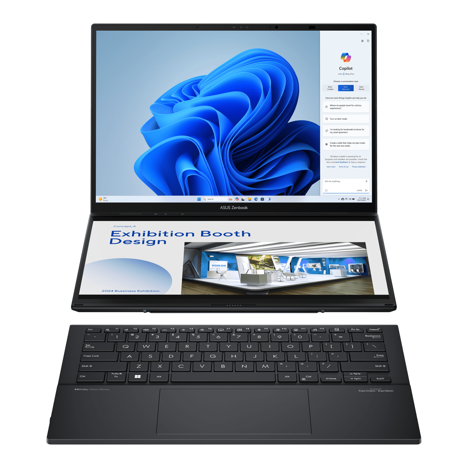 ASUS Zenbook Duo 14 OLED UX8406MA-PZ026W | 14 inch - Intel Core