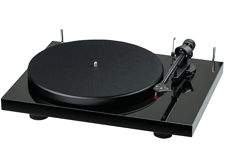 Pro-Ject Debut E Carbon 2M Red Plattenspieler, Schwarz