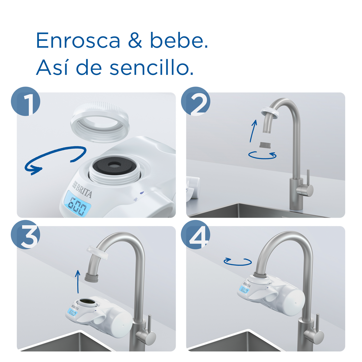 Dos dispositivos cuadrados Wiz para el hogar inteligente, uno con tapa gris.