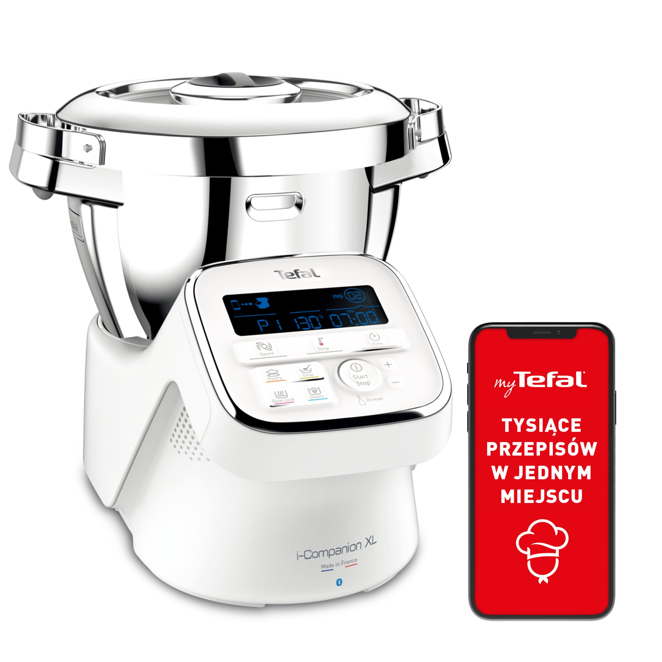 Termorobot TEFAL i-Companion XL FE90B137 Biały