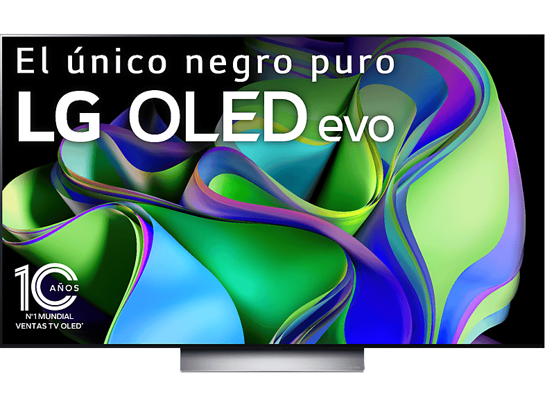 REACONDICIONADO Seminuevo Bueno TV OLED 55″ – LG OLED55C35LA, 4K, Inteligente α9 4K Gen6, Smart TV, DVB-T2 (H.265), Negro