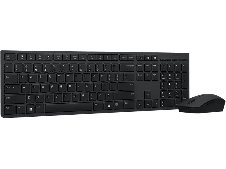 Pack Teclado Ratón Lenovo Recargable inalámbrico Profesional