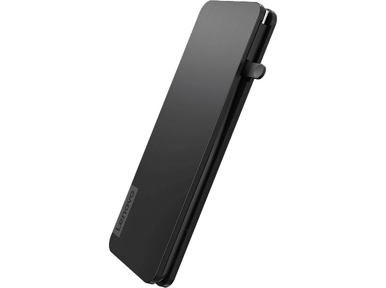 REACONDICIONADO Seminuevo Muy bueno Docking station - Lenovo USB-C Slim Travel Profesional, 2x USB-A; USB-C; 1x HDMI; memoria TF; mem SD