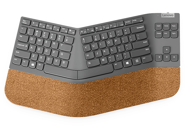 Lenovo Go Profesional, 2.4 GHz mediante receptor USB-A, Gris