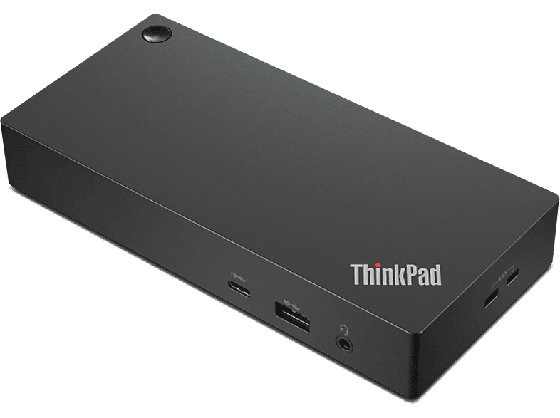Lenovo ThinkPad Universal USB-C Profesional, Puerto USB, audio, Video, Ethernet, Negro