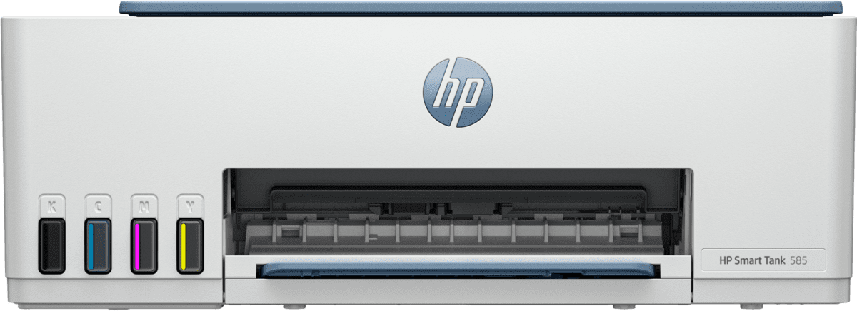 HP Smart Tank 585 multifunkciós Színes WiFi külső tintatartályos tintasugaras nyomtató (1F3Y4A), kék