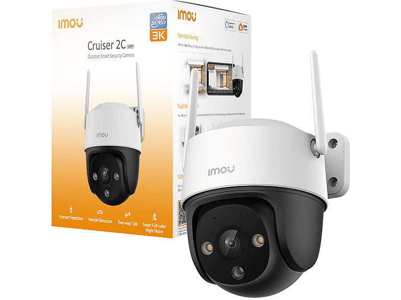 VIDEOCAMERA SORVEGLIANZA IMOU Cruiser 2C 3K - videocamera sorveglianza esterno wifi