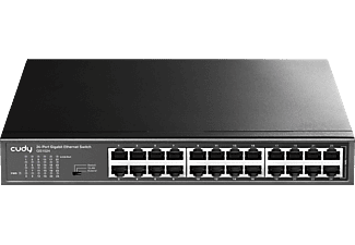 CUDY 24 portos gigabit switch, fém ház, 225773 (GS1024)