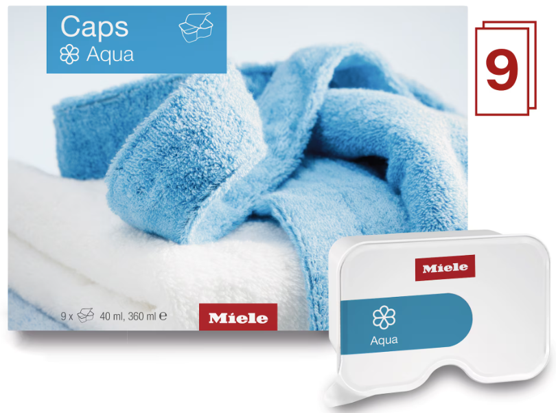 Płyn zmiękczający MIELE Caps Aqua WA CSOA 0902 L 9 szt.