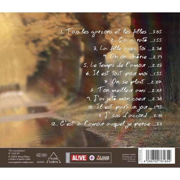 Albumcover mit Noten und Text, auf braunem Hintergrund.