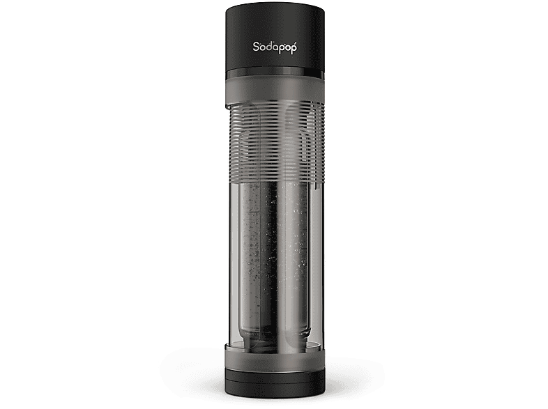 Sodapop 10031188 Logan Wassersprudler inkl. 2 Glas- und einer Pet Flasche , Schwarz — Foto 5 von 5