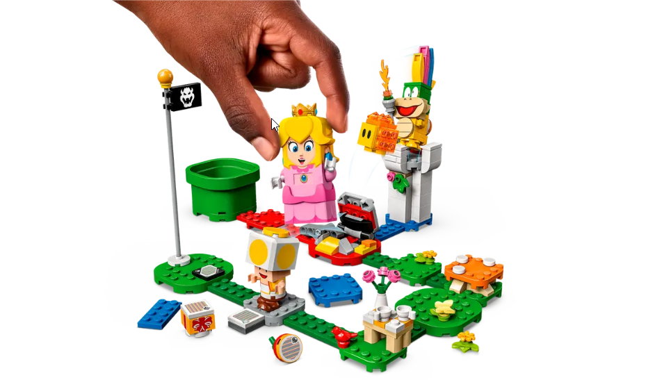 Klocki LEGO Super Mario - Przygody z Peach — zestaw startowy 71403