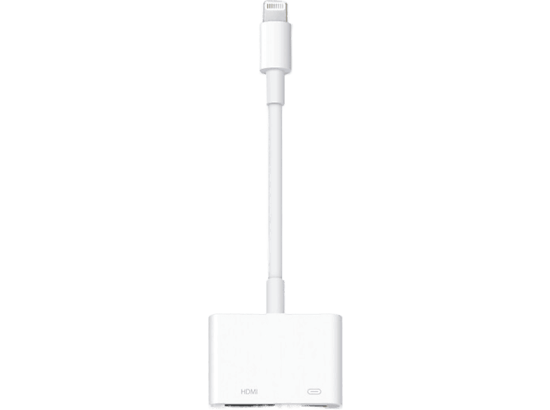 Apple Adaptateur Lightning Vers Numérique Av Blanc (mw2p3zm/a)