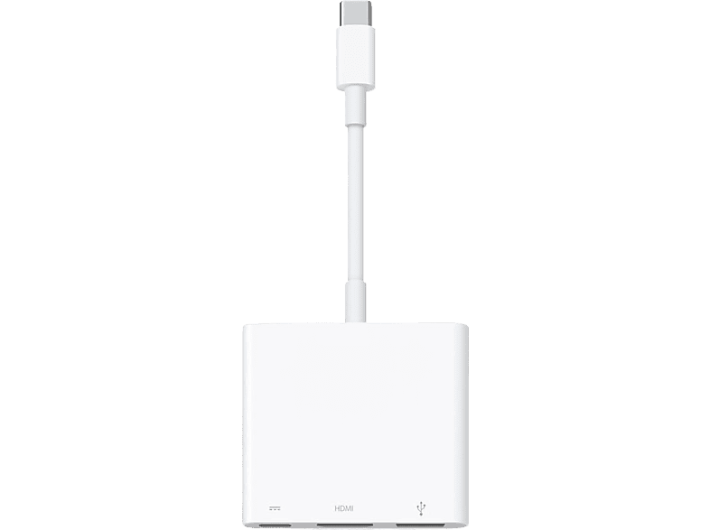 Apple Adapter Multi-port Digitale Av Usb-c Wit (mw5m3zm/a)