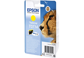 EPSON T0714 DURABrite tintapatron, 5,5 ml, sárga (C13T07144012)