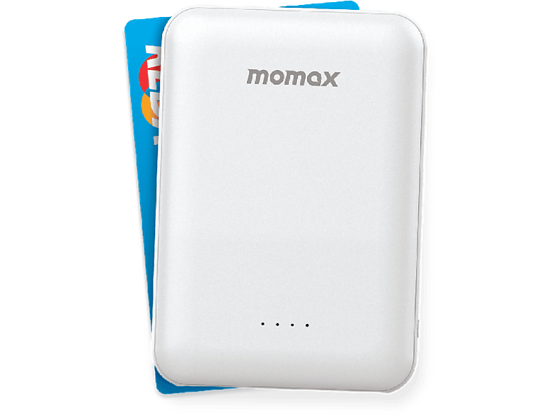 Momax Ip69W İpower Card 2, 5.000 mAh Powerbank Beyaz