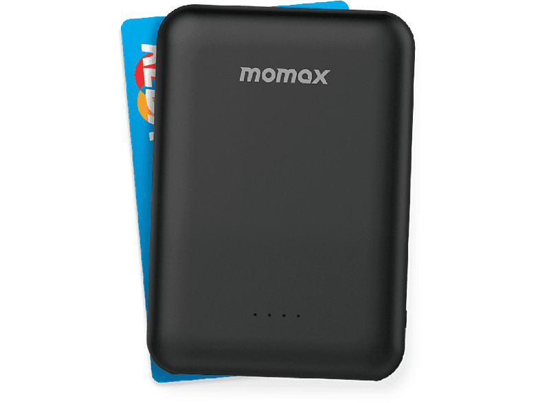 MOMAX IP69D iPower Card 2, 5.000 mAh Powerbank Siyah