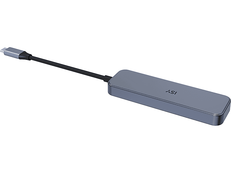ISY IAD-1031 4-in-1 USB-C Multiport Adapter; Multiadapter — Foto 2 von 2