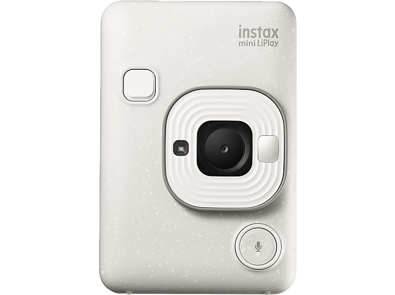 FUJIFILM INSTAX mini LiPlay Sofortbildkamera, Misty White | MediaMarkt