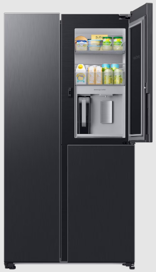 Lodówka Side by Side SAMSUNG RH69DG805EB1EF 178cm Grafitowy No Frost Twin Cooling