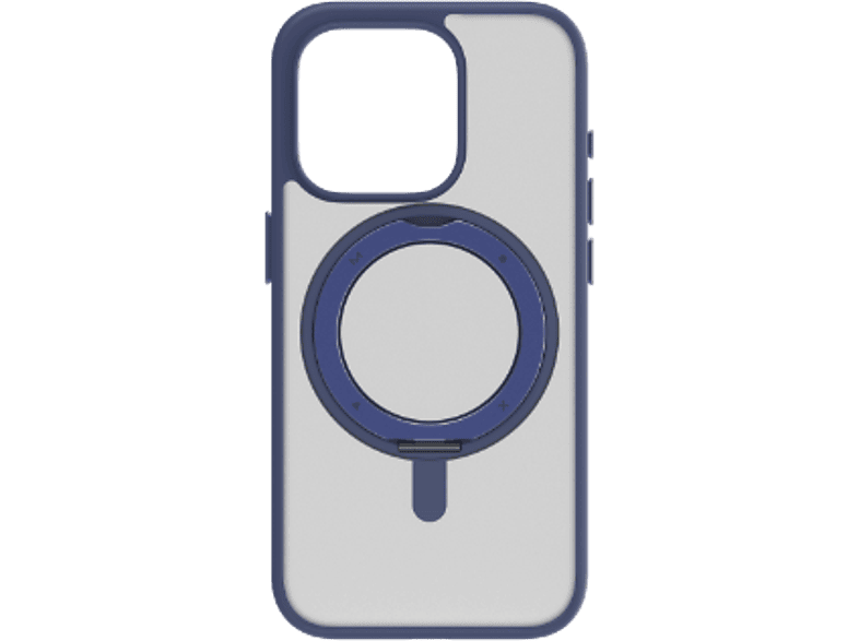 MOMAX MRAP23MB iPhone 15 Pro Roller Magsafe Kılıf Mavi